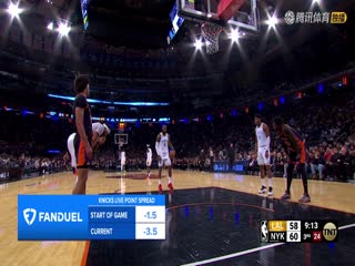 2月1日22-23赛季NBA常规赛湖人VS尼克斯