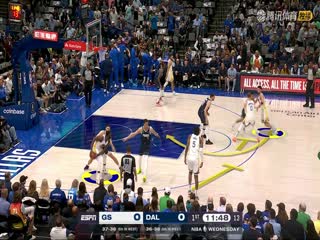 3月23日22-23赛季NBA常规赛勇士VS独行侠