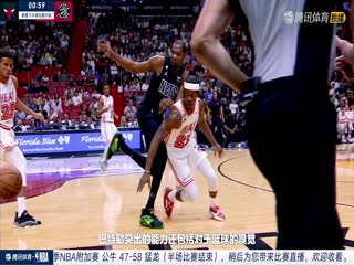 4月13日22-23赛季NBA附加赛3公牛VS猛龙