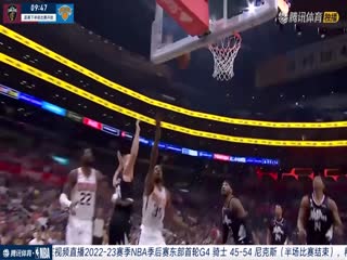 4月24日22-23赛季NBA季后赛R1G4骑士VS尼克斯
